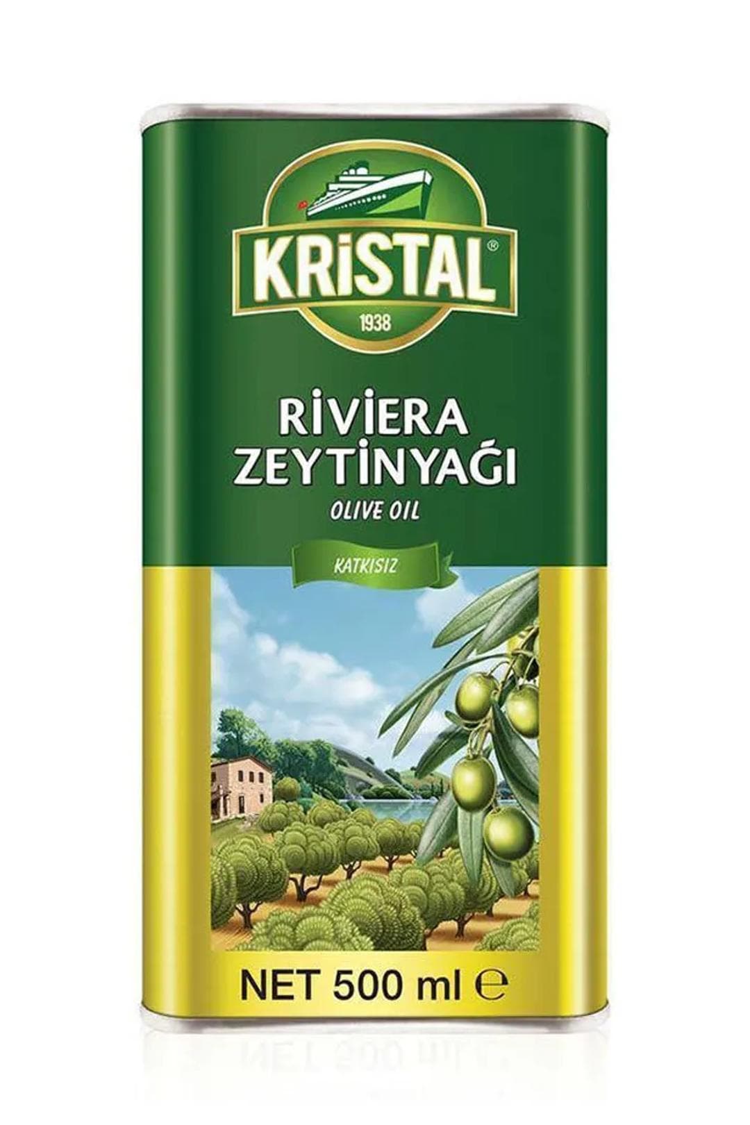 روغن زیتون کریستال - نیم لیتر اصل