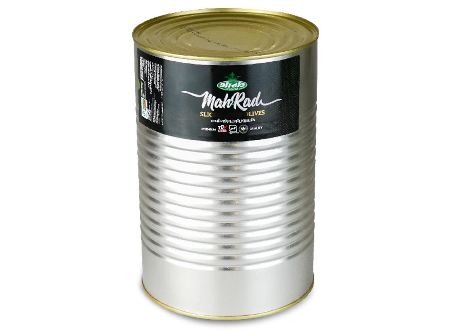 زیتون سبز بی‌هسته ۴ کیلویی مهراد