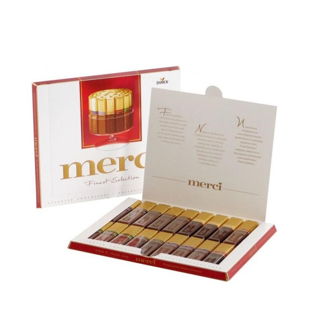 شکلات کادویی مرسی 250 گرم - Merci Finest Selection